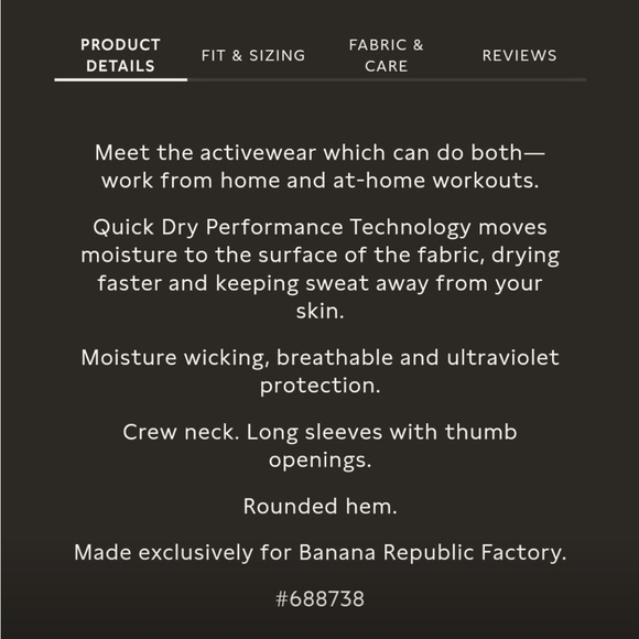 🖤Banana Republic Factory🖤 black raglan sweatshirt, size XL - Picture 2 of 11